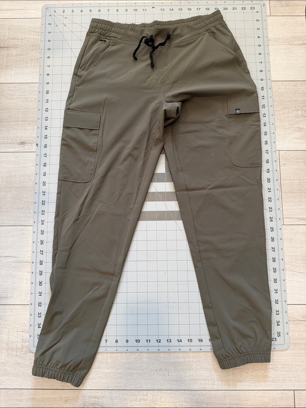 Backcountry olive green hiking jogger pants